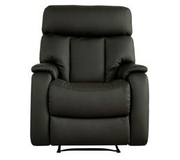 Fauteuil relax CONRAD Polyur�thane Noir