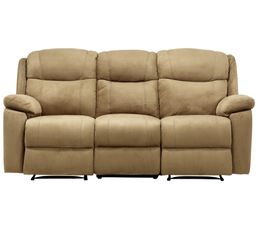 Canap�s - Canapé 3 places 2 relax Trevise Coloris taupe