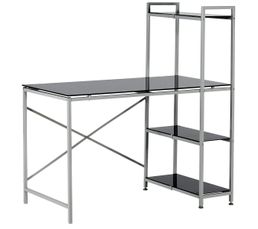 Consoles Informatiques - Bureau droit BOOK UP noir