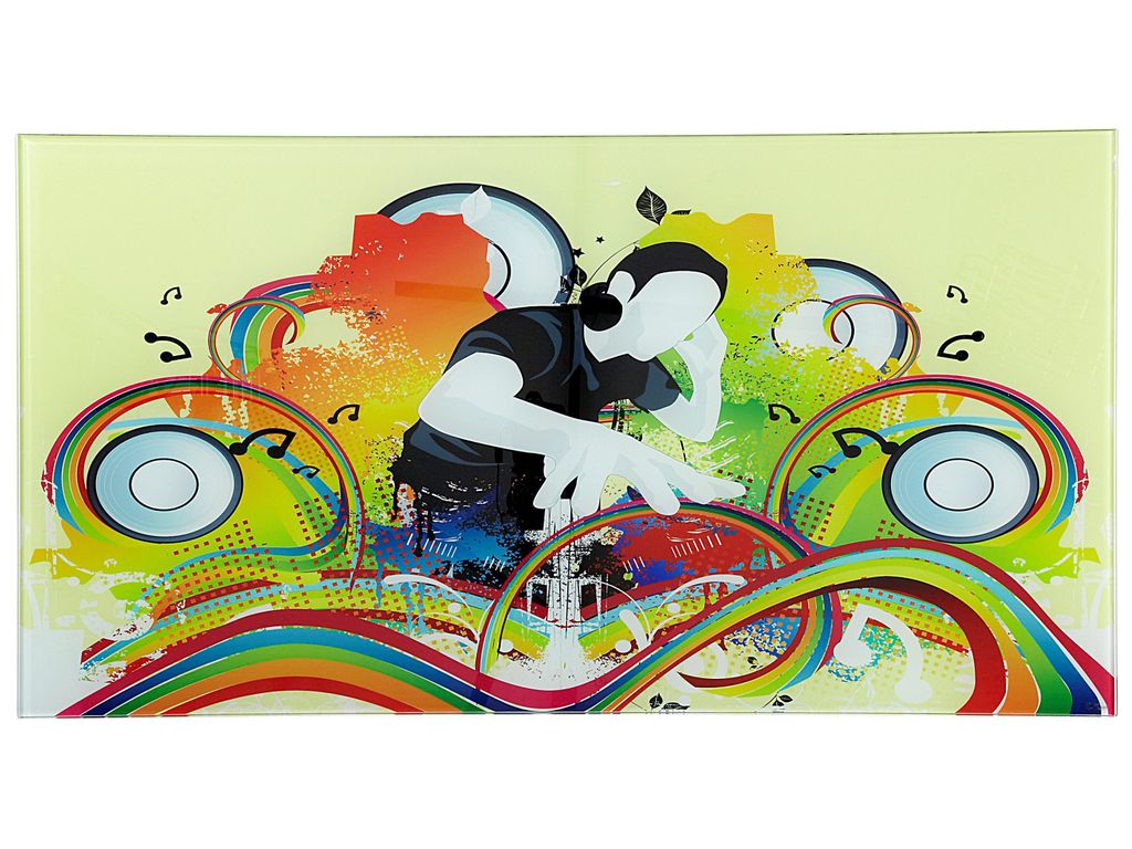 Plateau en verre 120 cm DJ