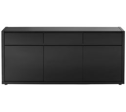 Buffets - Enfilade 3P 3T URBANA Noir