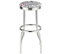 Tabouret de Bar NEW YORK Blanc