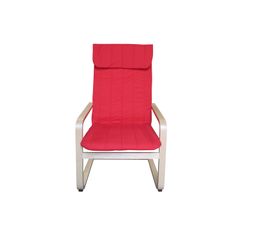 Fauteuils - Fauteuil relax LIBRA 2 tissu rouge