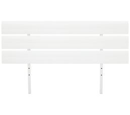 Lits - T�te de lit 140 cm Shadow 2 blanc