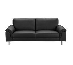 Canap�s - Canap� 3 places MOBY Noir