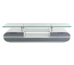 Meubles Tv - Meuble TV ARAGO Blanc/Gris