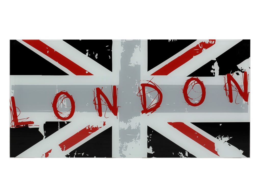 Bureaux - Plateau en verre 120 cm LONDON UK