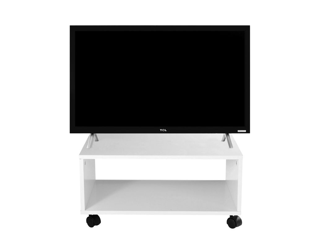 Maison De La Tendance Ensemble meuble Tv mural Fly a blanc avec Led  pas cher