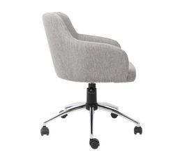 chaise de bureau grise