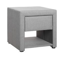 table de chevet grise pas cher