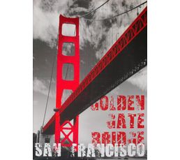 Toile 50X70 SAN FRANCISCO