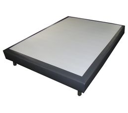 Sommiers - Sommier PU gris 80 x 200 cm DREAMEA SOMMIER UNIVERSEL