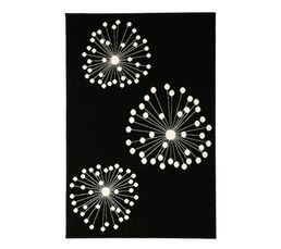 Tapis 160 x 230 cm ARTIFICE Noir