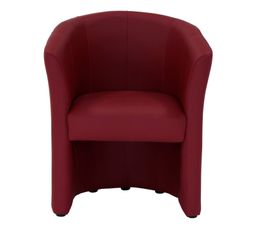 Fauteuils - Cabriolet CLESTON Polyur�thane Rouge