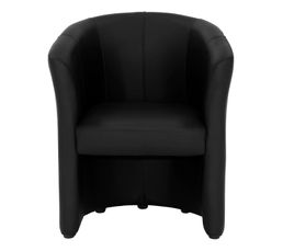 Fauteuils - Cabriolet CLESTON Polyur�thane Noir