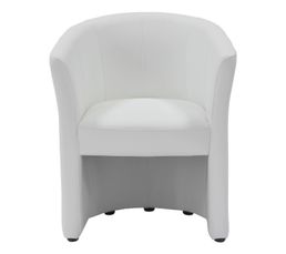 Fauteuils - Cabriolet CLESTON Polyur�thane Blanc