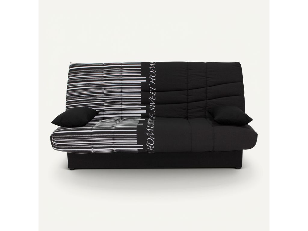 Banquettes - Banquette-lit clic-clac PORTO Code Barre Noir