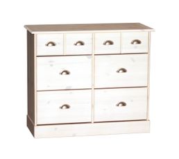 Petits Meubles - Rangement 6 tiroirs TERRA blanc