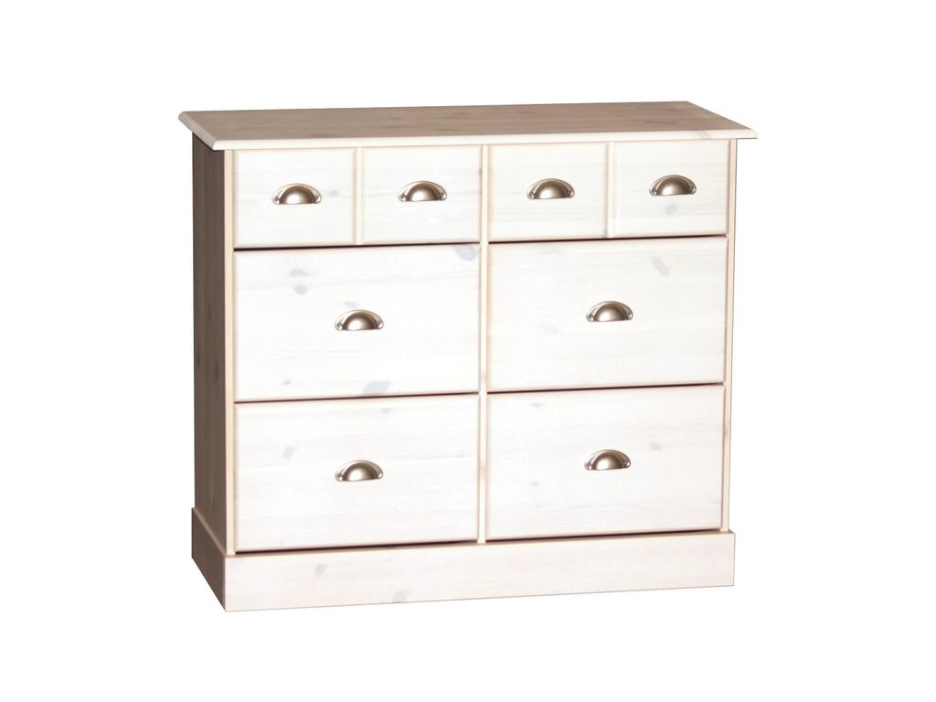 Petits Meubles - Rangement 6 tiroirs TERRA blanc