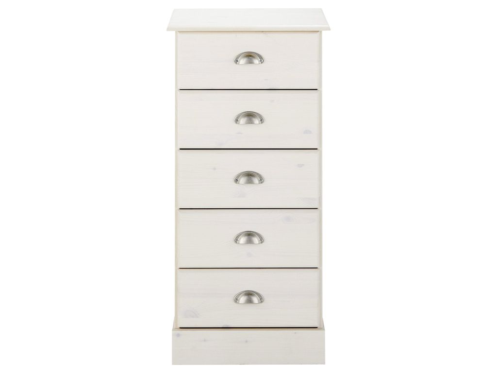 Commodes & Chiffonniers - Chiffonnier 5 tiroirs TERRA blanc