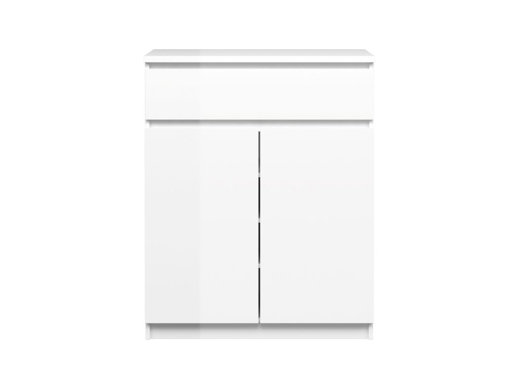 commode rangement blanche