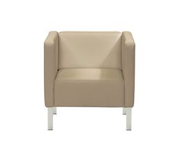 Fauteuils - Fauteuil CUBIC Polyur�thane Taupe