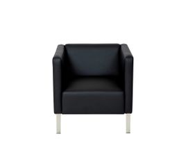 Fauteuils - Fauteuil CUBIC Polyur�thane Noir