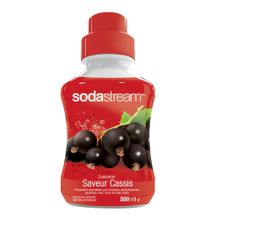 Cartouches Filtrantes - Sirop SODASTREAM Cassis 500 ml