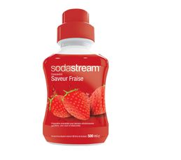 Cartouches Filtrantes - Sirop SODASTREAM Fraise 500 ml