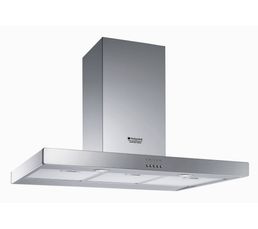 Hotte d&eacute;coration &icirc;lot HOTPOINT HBI90.EF HA IX