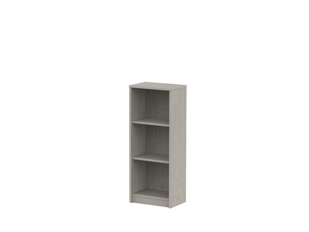 Biblioth�ques - Demi bibus 3 niches SCOOP 2 ch�ne blanchi