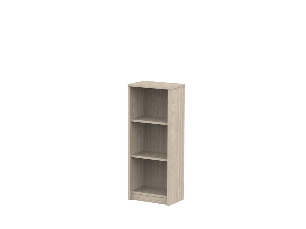 Biblioth�ques - Demi bibus 3 niches SCOOP 2 ch�ne naturel