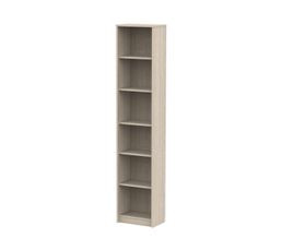 Biblioth�ques - Demi biblioth�que 6 niches SCOOP 2 ch�ne naturel