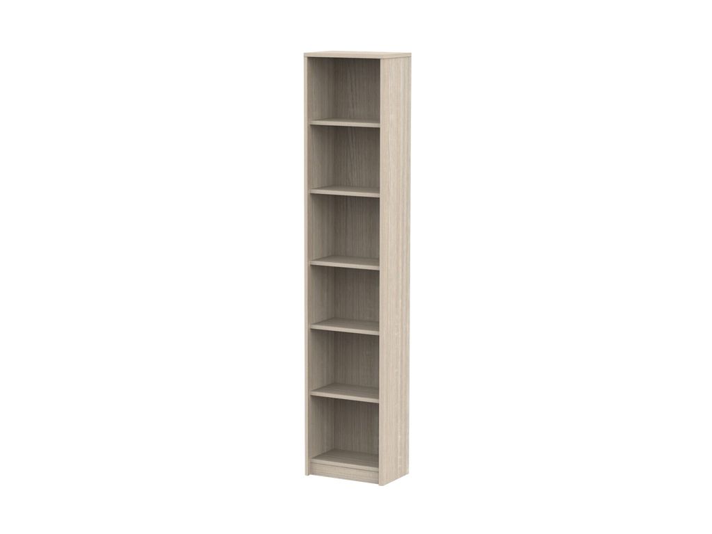 Biblioth�ques - Demi biblioth�que 6 niches SCOOP 2 ch�ne naturel