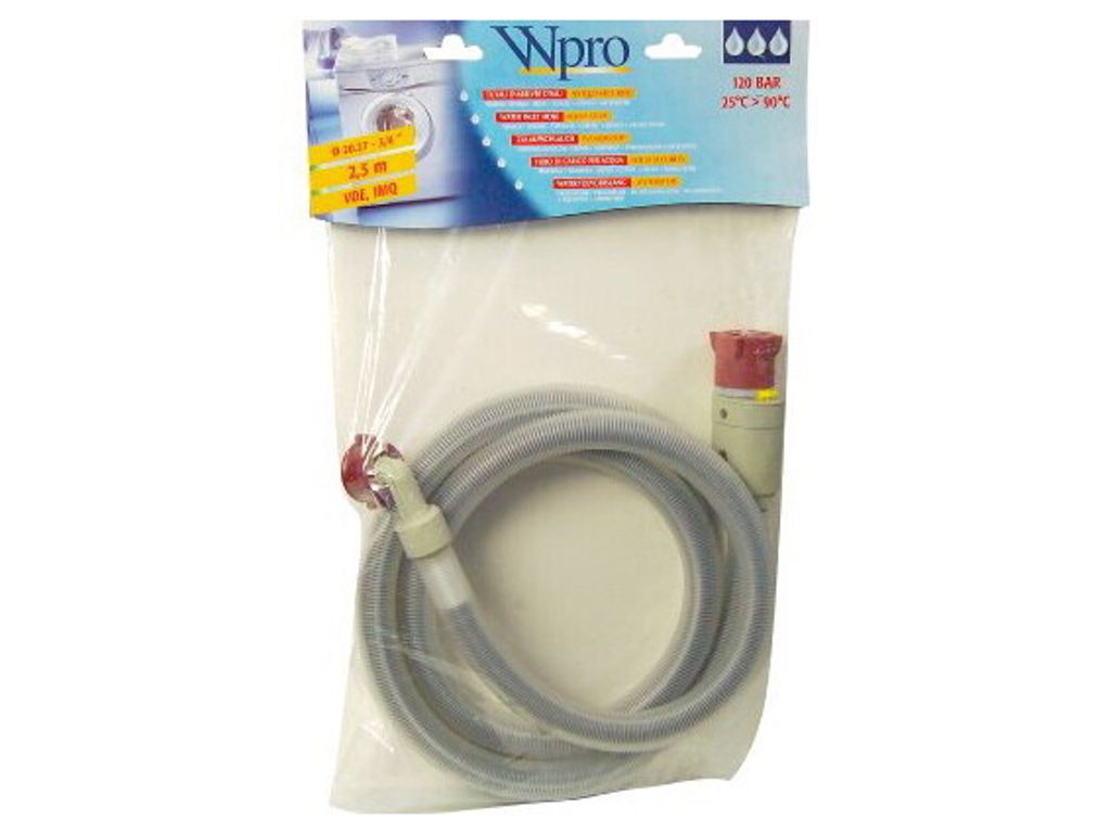 Accessoires Lavage - Tuyau d'arriv�e d'eau WPRO Aquastop 2,5m