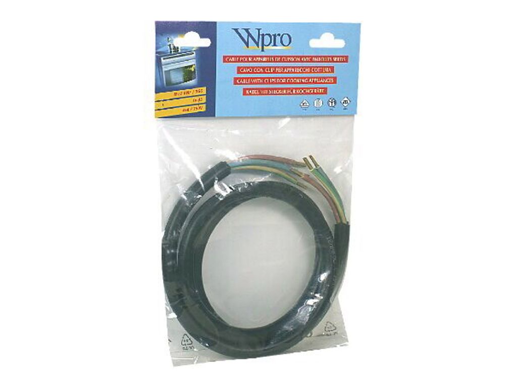 Accessoires Plaques Et Fours - C�bles �lectriques cuisson WPRO 50A CAB360