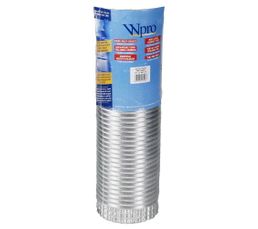 Gaine de hotte universel WPRO Ø120 cm 1,5 m