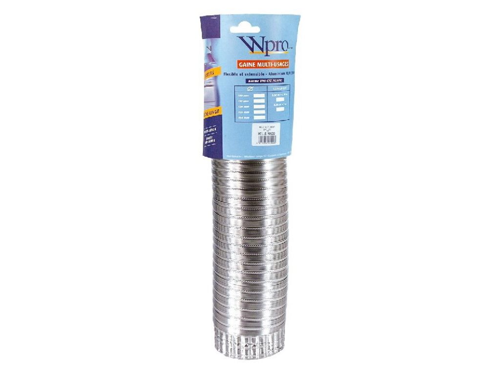 Filtres De Hottes - Gaine de hotte universel WPRO �125 mm  1,5 m