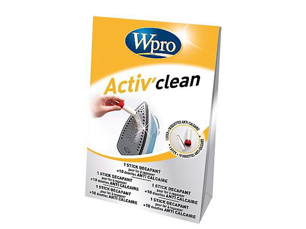 Kit d'entretien WPRO baton semelle + 10 d�tartrants