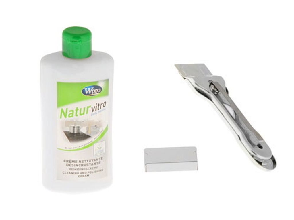 Kit nettoyant vitro-c�ramique WPRO Natur Kit Vitro