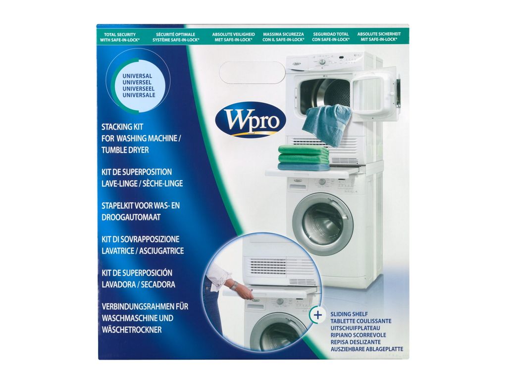 Accessoires Lavage - Kit de superposition WPRO SKS100 universel