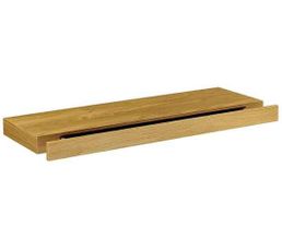 Etag�res - Etagère murale L. 80 cm DURALINE Chêne / 1 tiroir