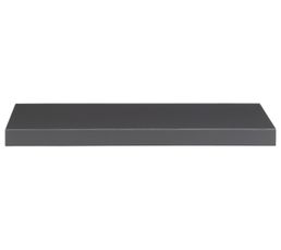 Etag�re murale L. 60 cm DURALINE Gris haute brillance