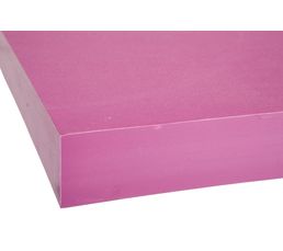 etagere murale d'angle rose