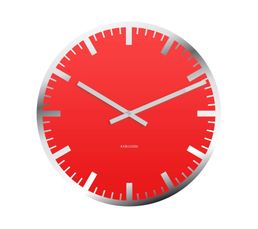 Horloge MIROIR Rouge