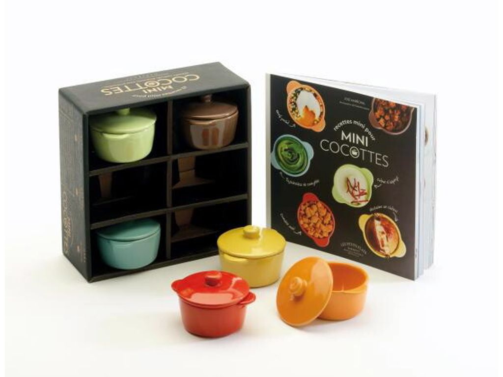 Coffrets De Cuisine - Coffret Livre Cuisine MARABOUT Mini cocottes