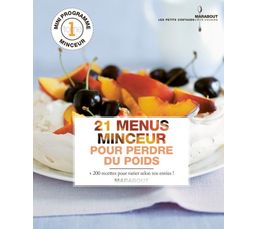Livres De Cuisine - Livre de cuisine MARABOUT Menus minceur