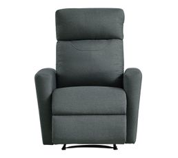 Fauteuil Relax Manuel Motion Ii Tissu Gris