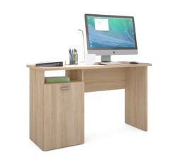 Bureau 1 Porte York Imitation Chêne