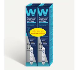 Filtre Réfrigérateur Américain Wpro Sms200 Lot De 2 Usc100